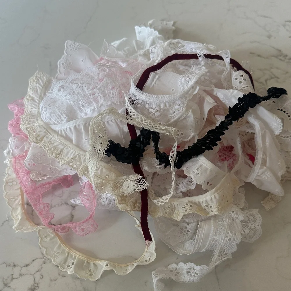 Bundle of Lace and Trim Great for Crafting